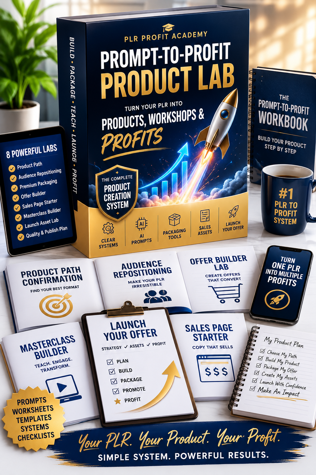PLR product lab